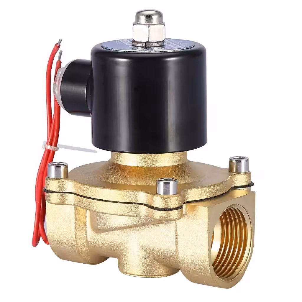 Ηλεκτρομαγνητική Βαλβίδα 1 Inch AC 220V με Χαλκό Σώμα – για Νερό, Άρδευση και Βιομηχανικά Αυτοματισμό