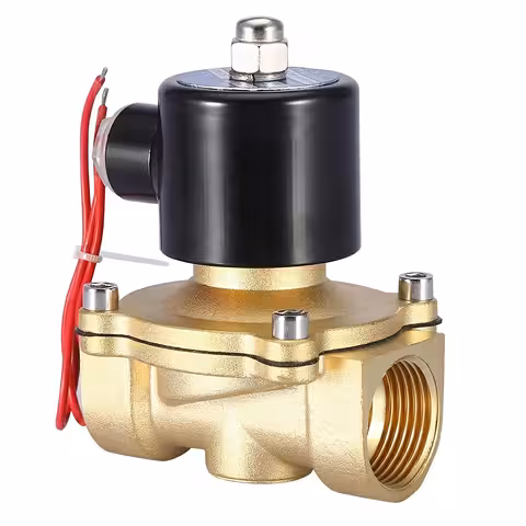 Ηλεκτρομαγνητική Βαλβίδα 1 Inch AC 220V με Χαλκό Σώμα – για Νερό, Άρδευση και Βιομηχανικά Αυτοματισμό