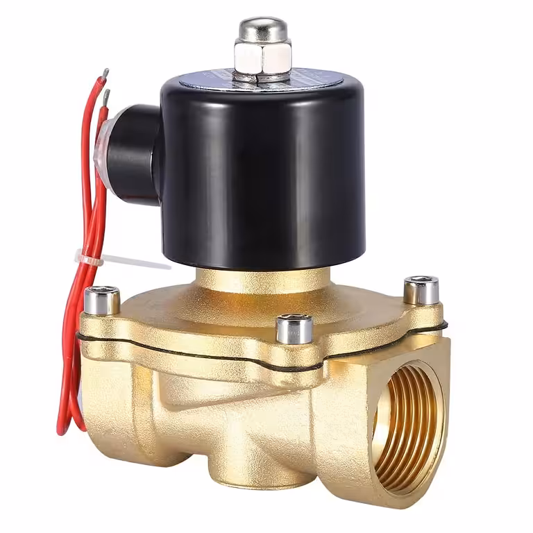 Ηλεκτρομαγνητική Βαλβίδα 1 Inch AC 220V με Χαλκό Σώμα – για Νερό, Άρδευση και Βιομηχανικά Αυτοματισμό