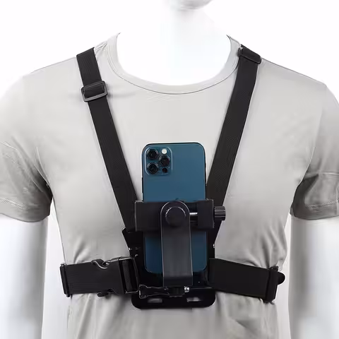 Βάση Στήθους για Τηλέφωνο και Κάμερα GoPro – Ρυθμιζόμενο Chest Mount