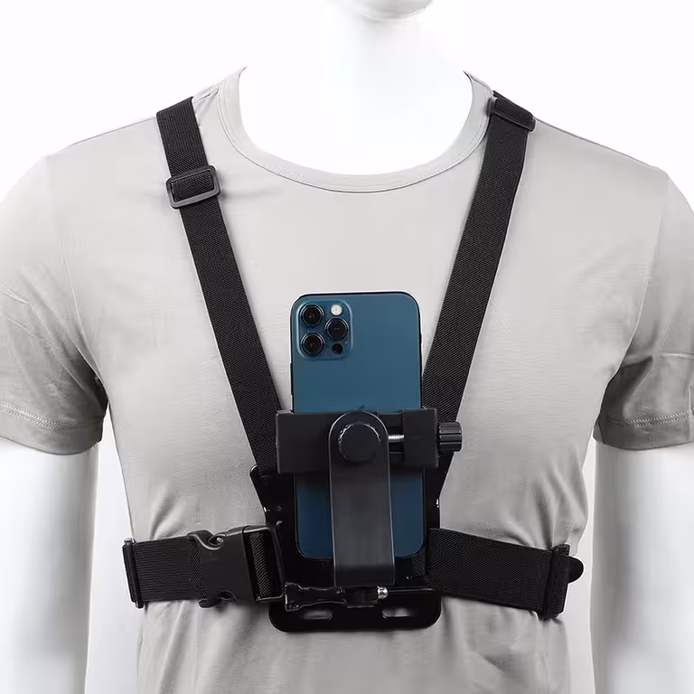 Βάση Στήθους για Τηλέφωνο και Κάμερα GoPro – Ρυθμιζόμενο Chest Mount