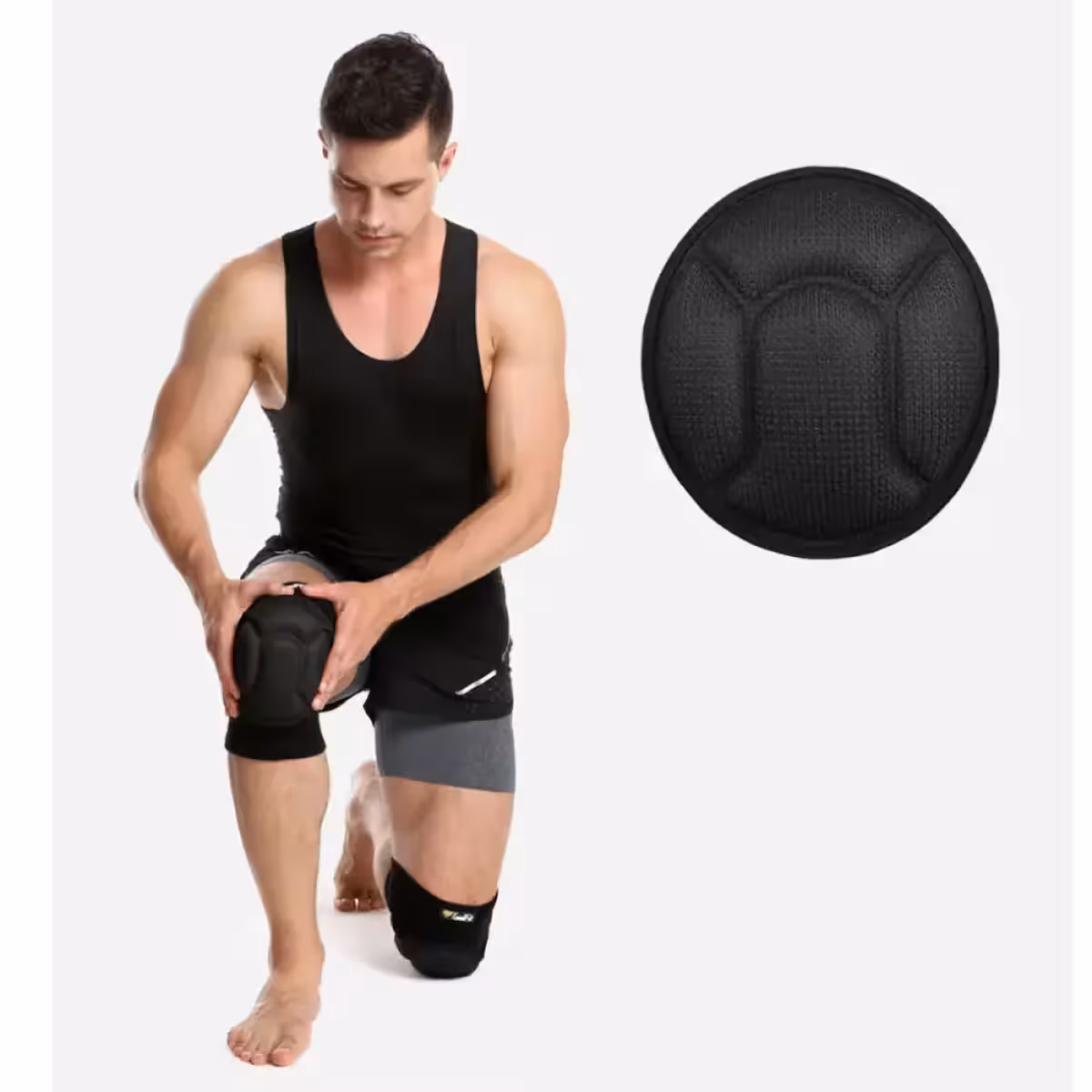 Επιγονατίδα με μαξιλάρια αφρού υψηλής πυκνότητας για μέγιστη προστασία