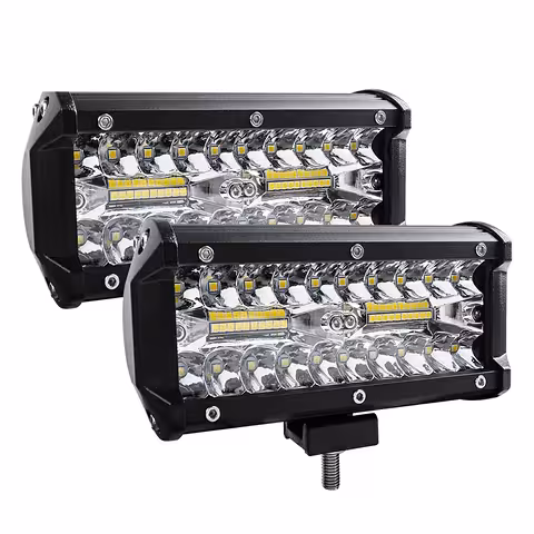 Σετ 2 Προβολείς LED BAR Auto 240W – 24000LM, 12V/24V για Τρακτέρ, Φορτηγό, ATV, Offroad