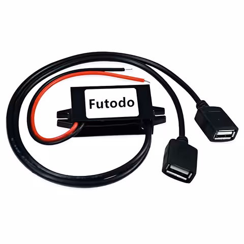 Module Step Down 12V 24V 36V 48V σε 5V 3A – Converter με USB για Dashcam, Τηλέφωνο, Ηλιακό Σύστημα