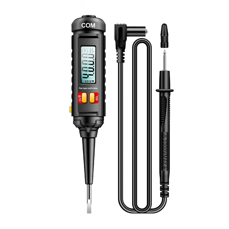 Έλεγχος μπαταρίας αυτοκινήτου Δοκιμαστικό τάσης χρησιμοποιημένο σε μπαταρία αυτοκινήτου 12V