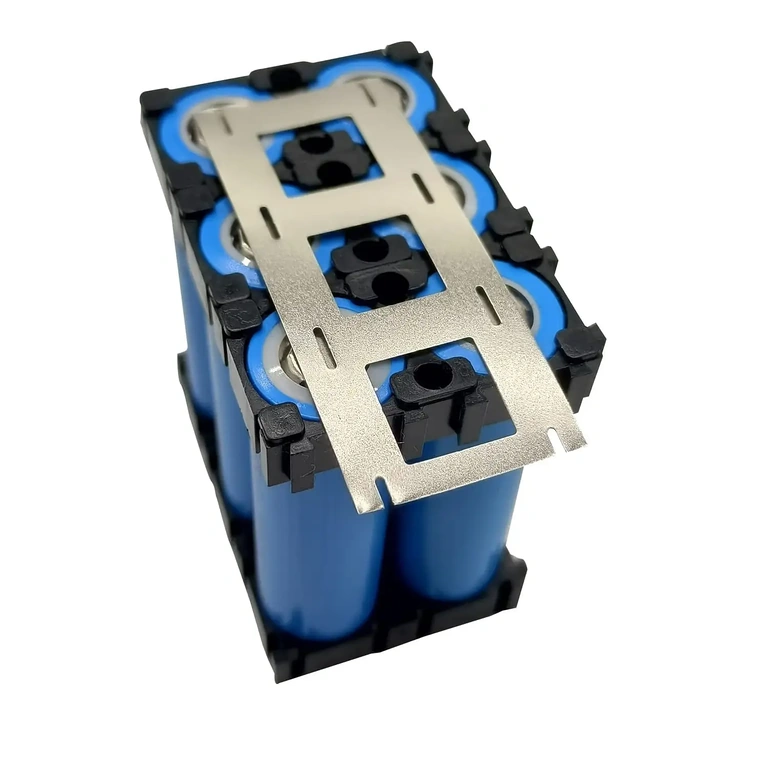 Ταινία νικελίου τοποθετημένη σε κυψέλες 18650