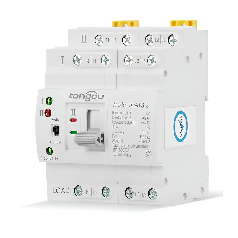 Σύστημα γρήγορης μεταγωγής μεταξύ κύριας και εφεδρικής πηγής