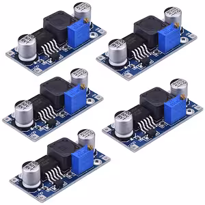 Σετ 5 Τεμαχίων – Module XL6009 DC-DC Boost Converter 4A Step-Up με Ρυθμιζόμενη Τάση 3V–32V σε 5V–35V