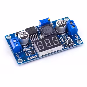 LM2596 Step-Down DC-DC Buck Converter με Οθόνη – Ρυθμιζόμενη Πηγή Τάσης 1.25V–37V 3A