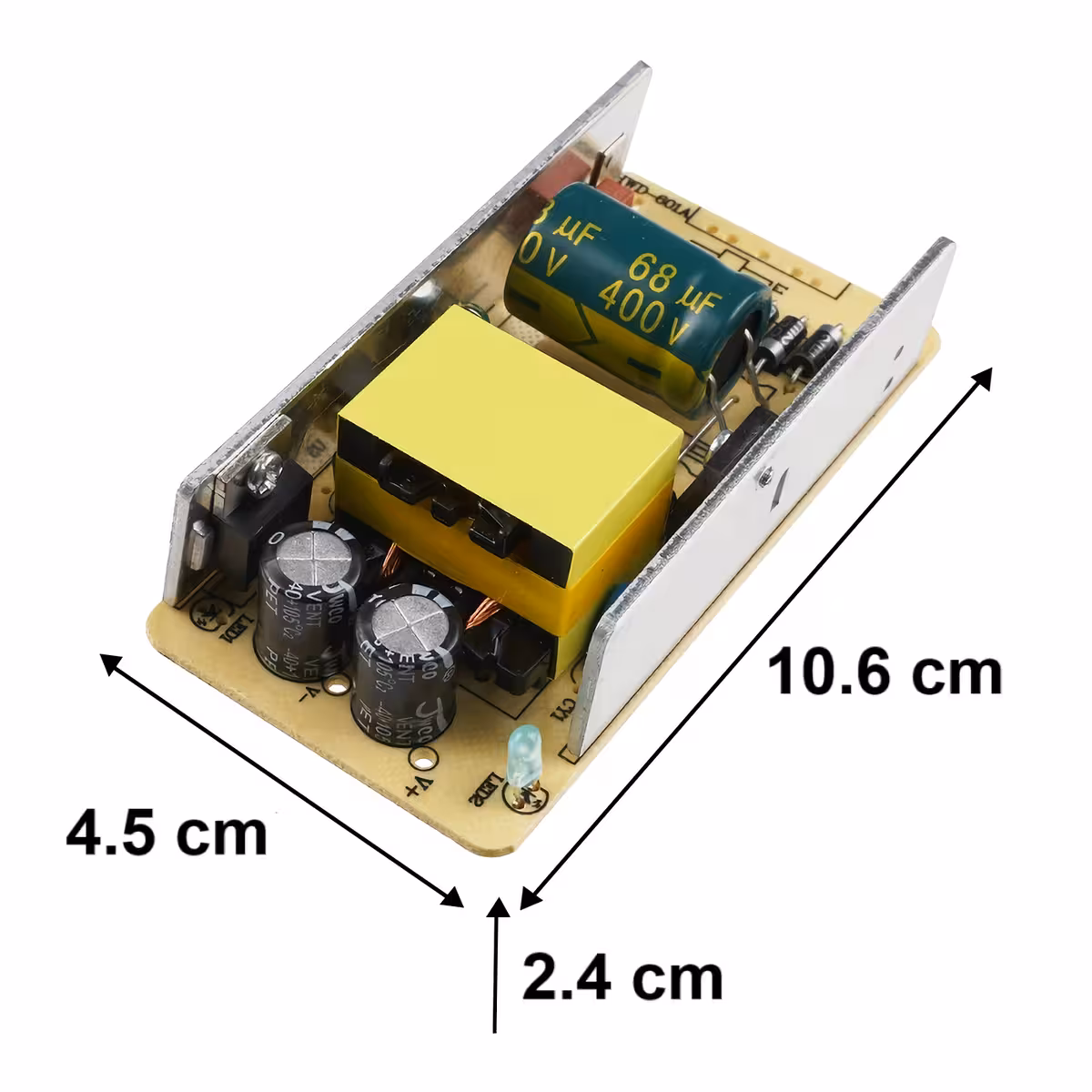 Slim LED τροφοδοτικό 24V, ιδανικό για LED ταινίες