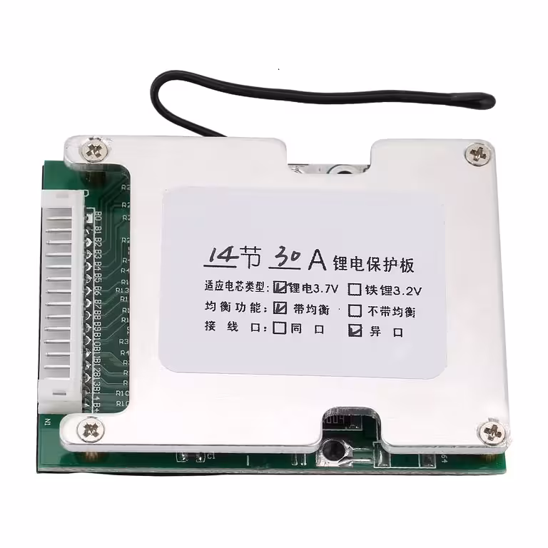 BMS 14S 52V 30A για μπαταρίες Li-Ion – προστασία και ισορροπία μπαταριών