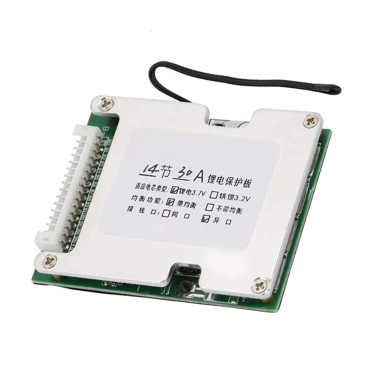 Έξυπνο κύκλωμα BMS 14S 52V 30A με προστασία υπερφόρτισης και εκφόρτισης