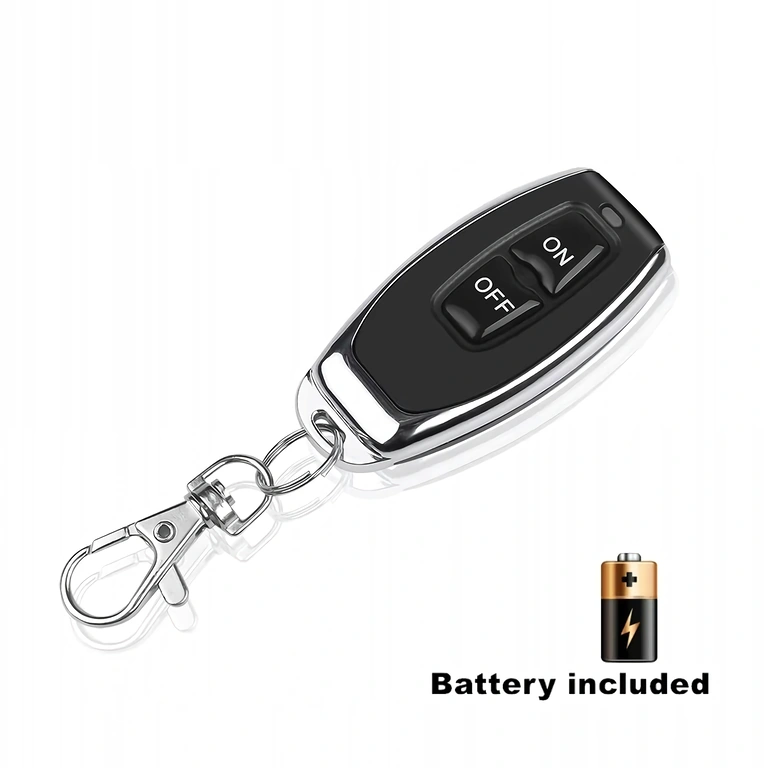 Το πακέτο περιλαμβάνει πρίζα RF433, τηλεχειριστήριο και εγχειρίδιο οδηγιών