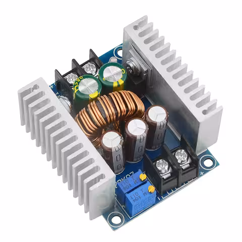 Step Down 20A 300W — Ρυθμιζόμενη Πηγή DC-DC 6–40V → 1.2–36V, CC/CV Module