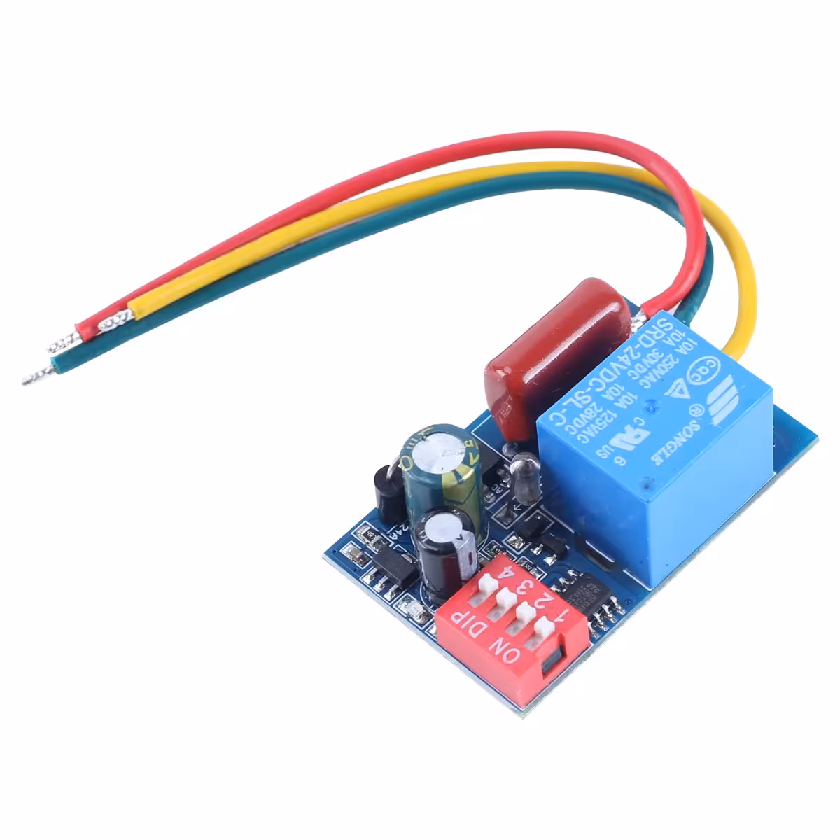 Εξαρτήματα μηχανικής/αναλογικής μονάδας ρελέ χρονοδιακόπτη, λεπτομερής όψη