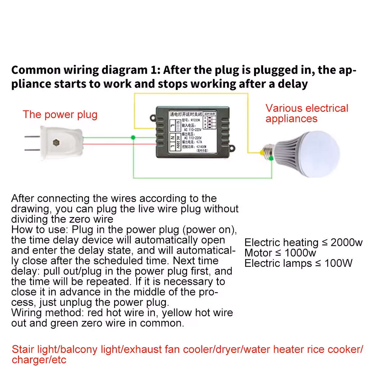 Τοποθέτηση μονάδας ρελέ χρονοδιακόπτη σε ράγα ή βάση