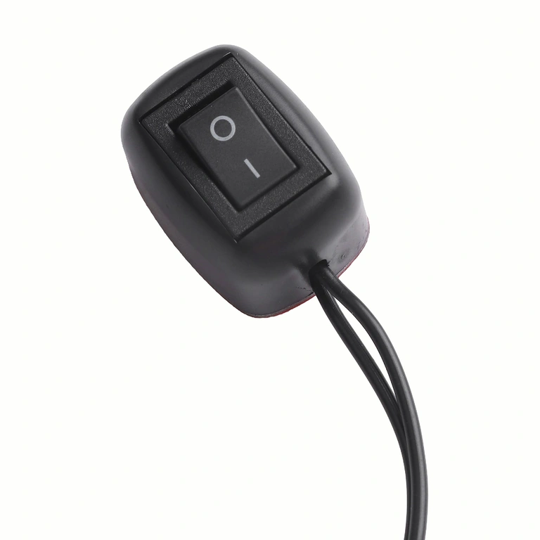 Διακόπτης ON/OFF με επιφανειακή εγκατάσταση, μπροστινή όψη