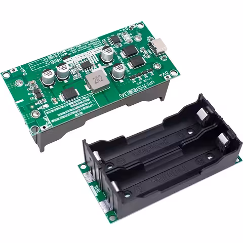 Mini UPS Module 5V/12V – UPS DC module με φόρτιση για μπαταρίες 18650