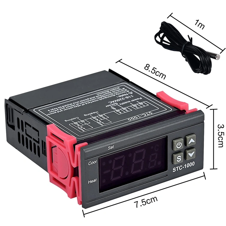 Θερμοστάτης STC1000 για ζυθοποίηση, κρασί και homebrewing