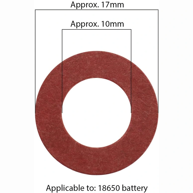 Ακριβείς διαστάσεις 17,8x10,5x0,3 mm για μονωτικό χαρτί 18650