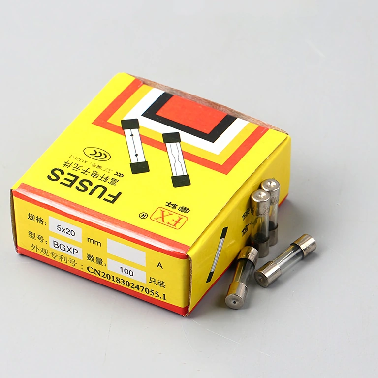 Ολοκληρωμένο σετ 100 γυάλινες ασφάλειες 10A 5x20mm