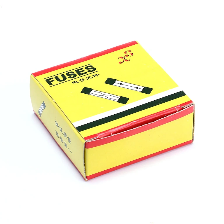 Συσκευασία σετ 100 γυάλινες ασφάλειες 10A 5x20mm