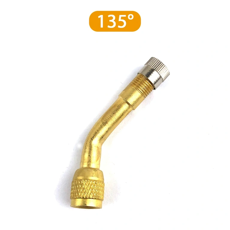 Σετ 4 τεμαχίων προέκταση βαλβίδας αυτοκινήτου 135°, επιπλέον όψη