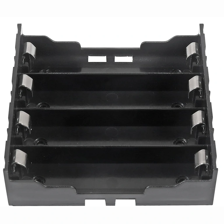 Άνω όψη βάσης 4 θέσεων Άνω όψη βάσης 18650 με 4 slots