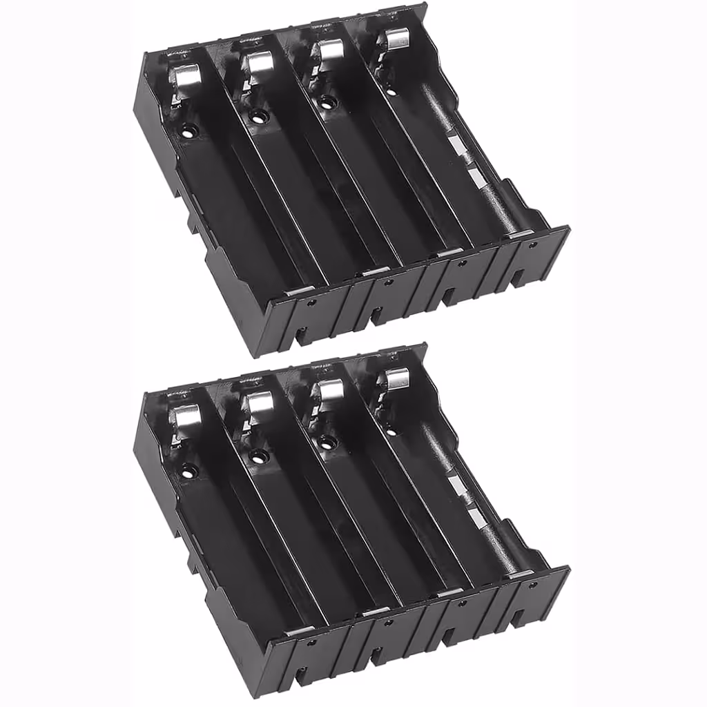 Παράλληλη σύνδεση 4 slots βάσης 18650
