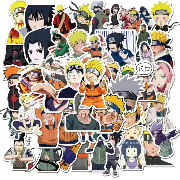 Αυτοκόλλητη ετικέτα κινούμενη με τον Naruto Shippuden αυτοκόλλητα συγκολλητικός