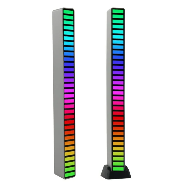 RGB led bar με ενεργοποίηση ήχου vu meter με παιχνίδια φως led μετά τη μουσική