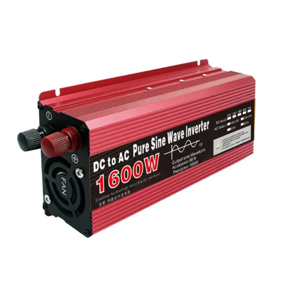 Μετατροπέας αυτοκινήτου 12v 220v pure sine 500w 1000w 1500w για τροχόσπιτα φωτοβολταϊκά ηλιακά πάνελ